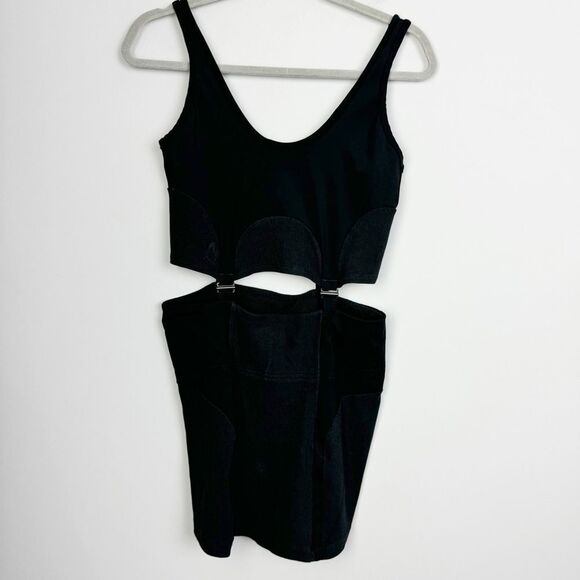 ADIDAS | Always Original Two in One Black Cutout Dress Women’s Size Medium - Picture 5 of 13